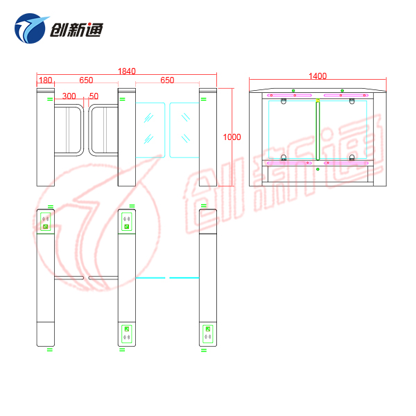 擺閘,三輥閘,速通閘,旋轉(zhuǎn)閘,平移閘,一字閘,人臉識(shí)別，